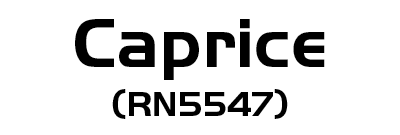 CAPRICE (RN5547), Zucchino