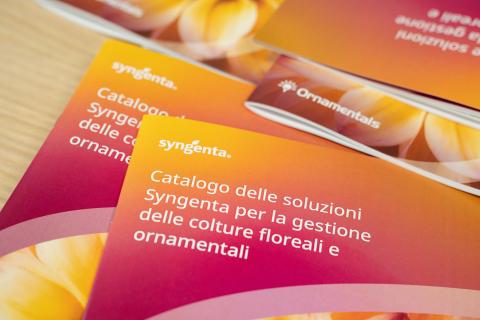 Brochure in italiano su soluzioni Syngenta per la gestione delle ornamentali