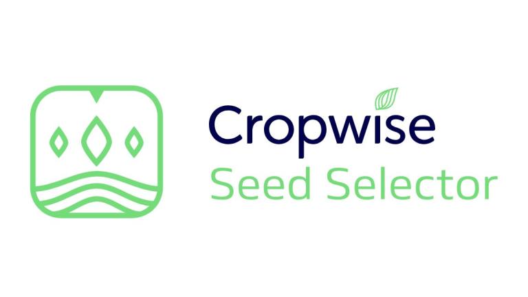 Logo Cropwise Seed Selector con icona verde e testo blu e verde