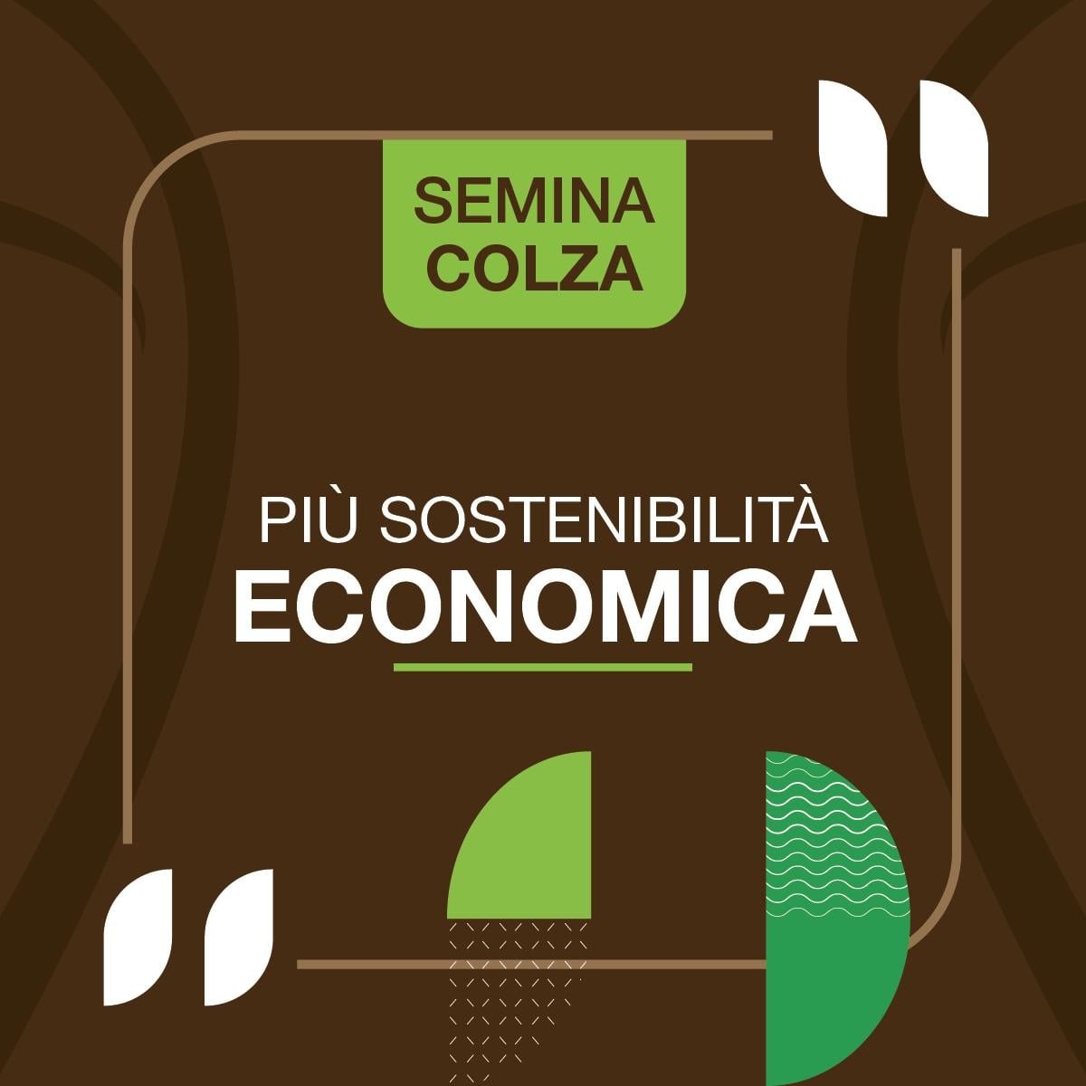 sostenibilità economica colza